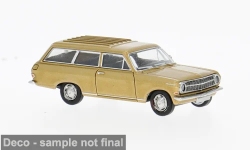 Brekina 20473 - H0 - Opel Rekord A CarAVan - gold